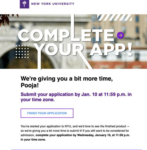 Nyu rd deadline - Nov 8, 2023 · Regular Decision Timelines. A typical timeline for RD applications might look like this: September to December: Students research colleges, visit campuses, take standardized tests, and begin preparing their application materials. January 1st to mid-February: Application deadlines for most colleges’ RD. 